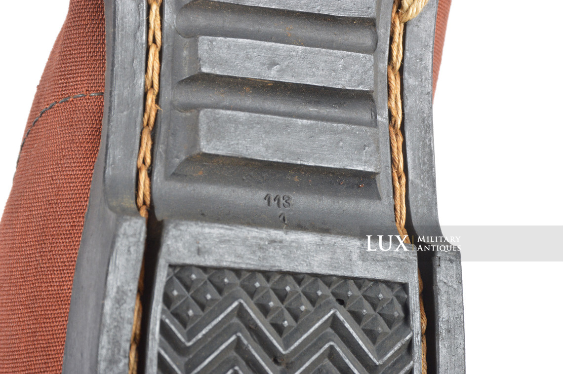 German Kriegsmarine sports shoes, « D.R.G.M. » - photo 13