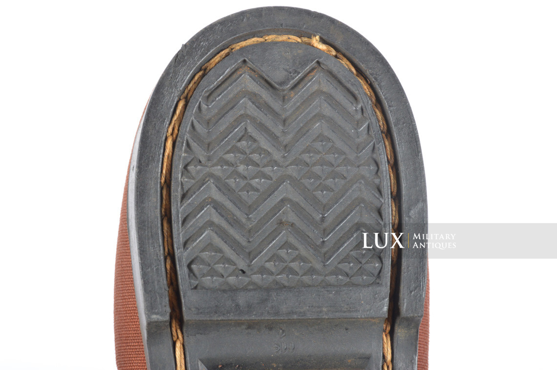 German Kriegsmarine sports shoes, « D.R.G.M. » - photo 14
