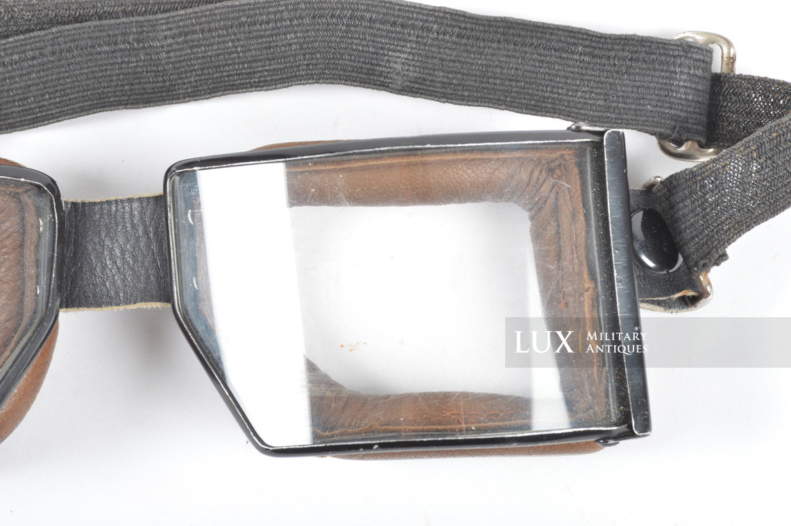 Early-war German motorcycle / utility goggles, « Kradmelder » - photo 9