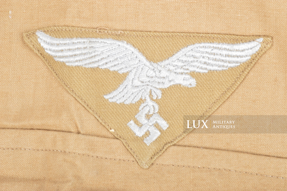 Unissued Luftwaffe tropical combat service shirt, « R&A Becker » - photo 12