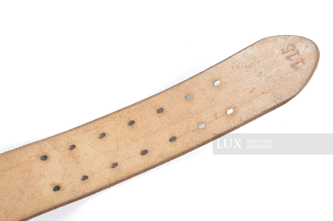 Late-war Heer officers combat belt, « RBNr » - photo 11