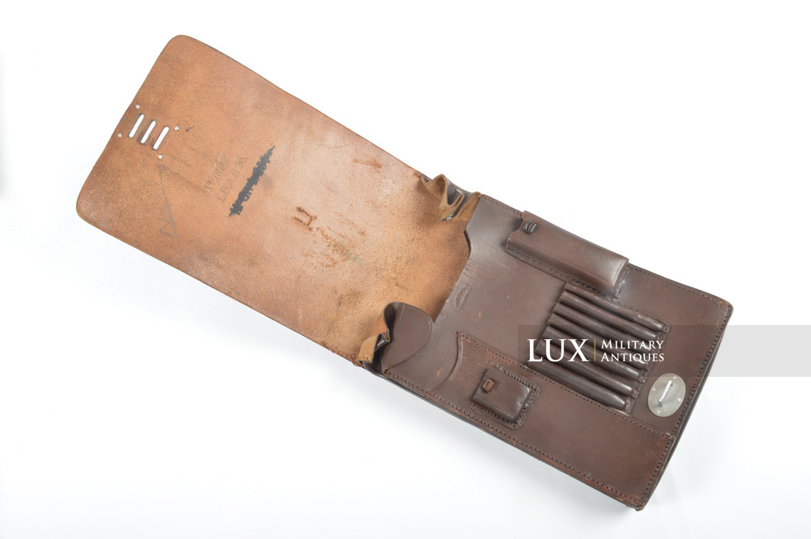 Early Luftwaffe map case, first model, « L.B.A.B.36 » - photo 10