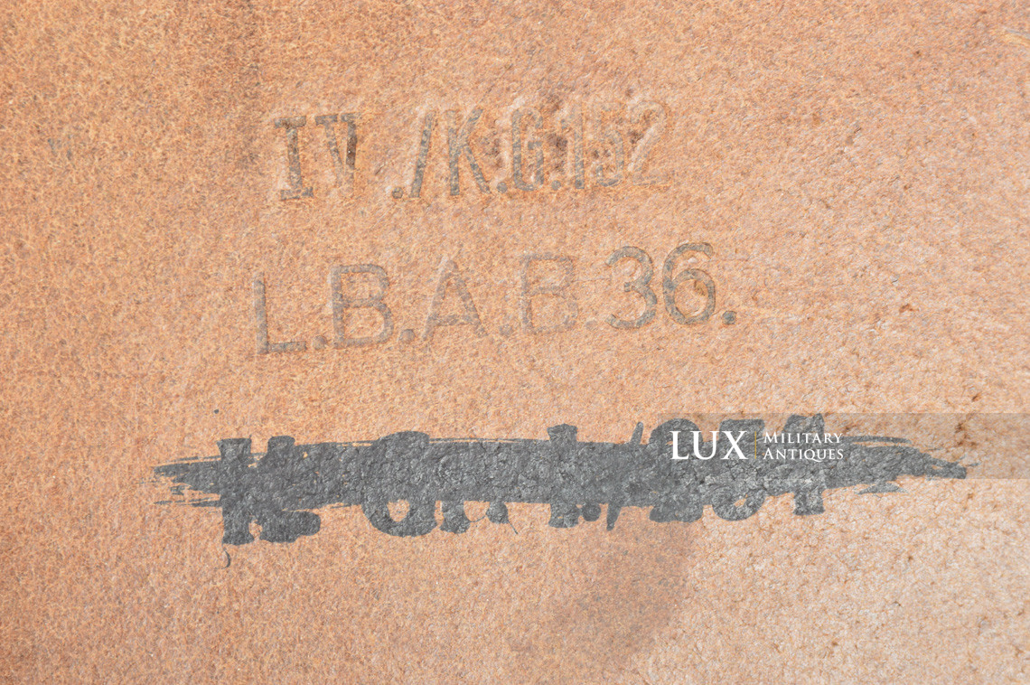 Early Luftwaffe map case, first model, « L.B.A.B.36 » - photo 11