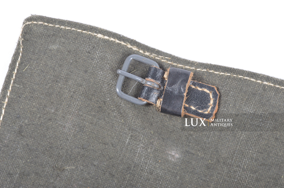 Late-war Heer / Waffen-SS combat low boot gaiters, « dark green » - photo 8