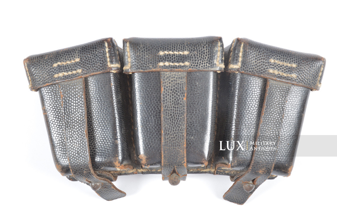 Early war German Luftwaffe K98 ammunition pouch, « L.B.A.(S) 40 » - photo 4