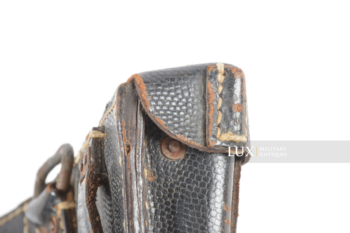 Early war German Luftwaffe K98 ammunition pouch, « L.B.A.(S) 40 » - photo 14