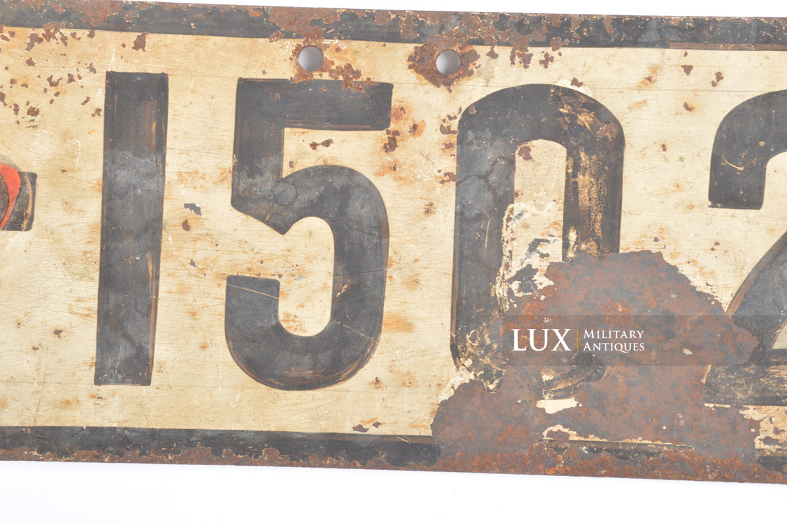 German vehicle license plate, « heavy truck » - photo 10