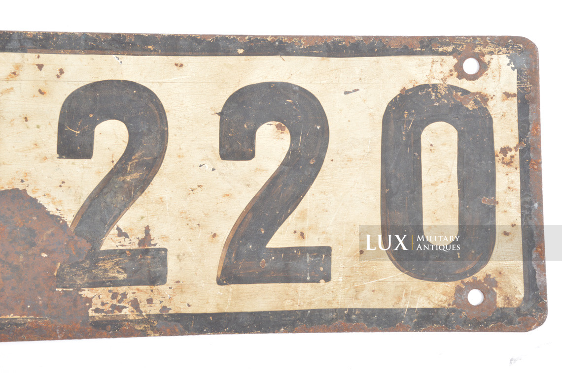 German vehicle license plate, « heavy truck » - photo 11