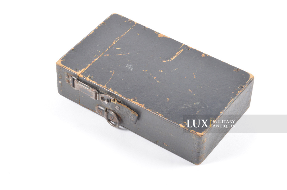 German late-war ZF4 wooden scope carrier case, « waffenamt » - photo 4