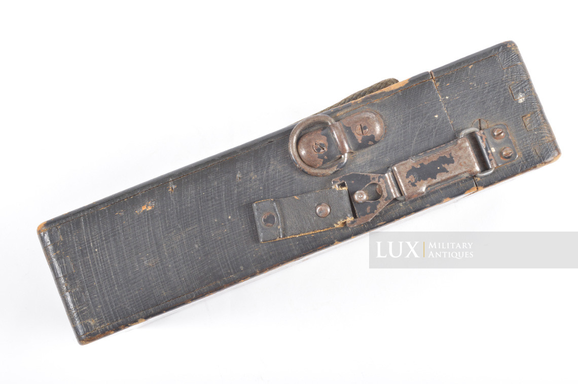 German late-war ZF4 wooden scope carrier case, « waffenamt » - photo 9