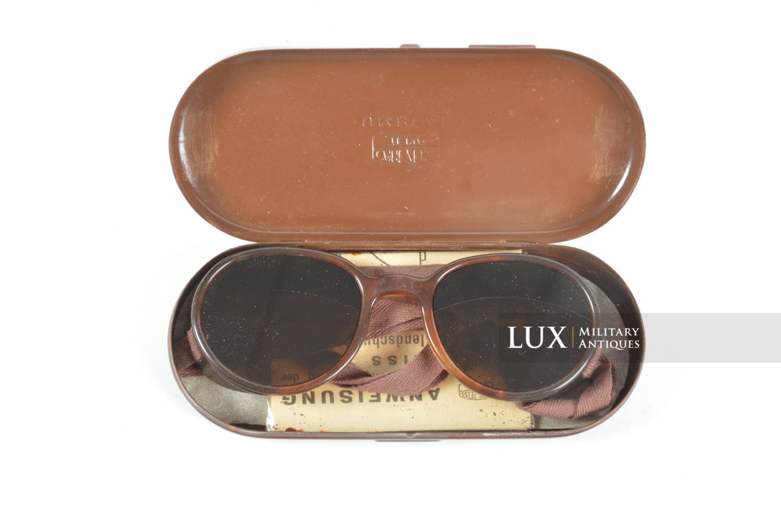 German tropical issued sunglasses boxed, « Carl Zeiss / Umbral » - photo 10