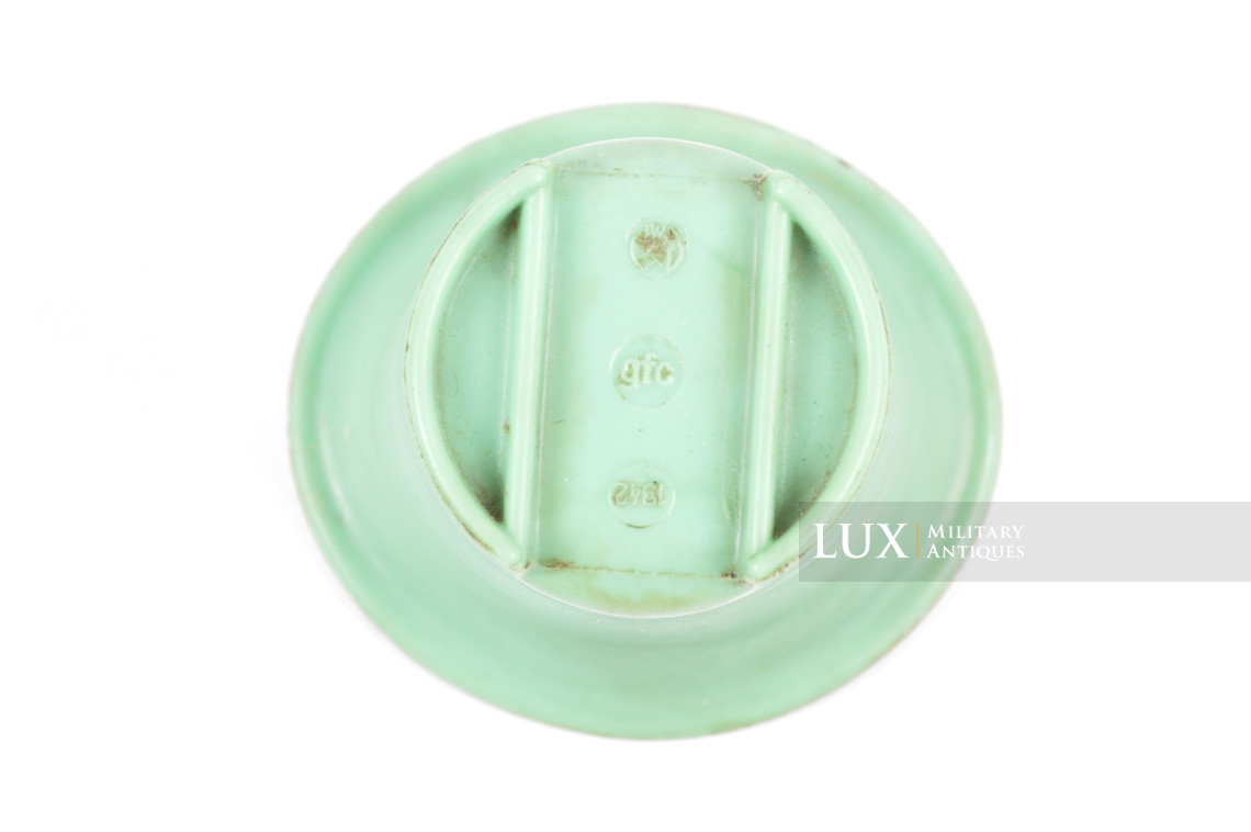 German green bakelite canteen cup, « gfc 1942 » - photo 7