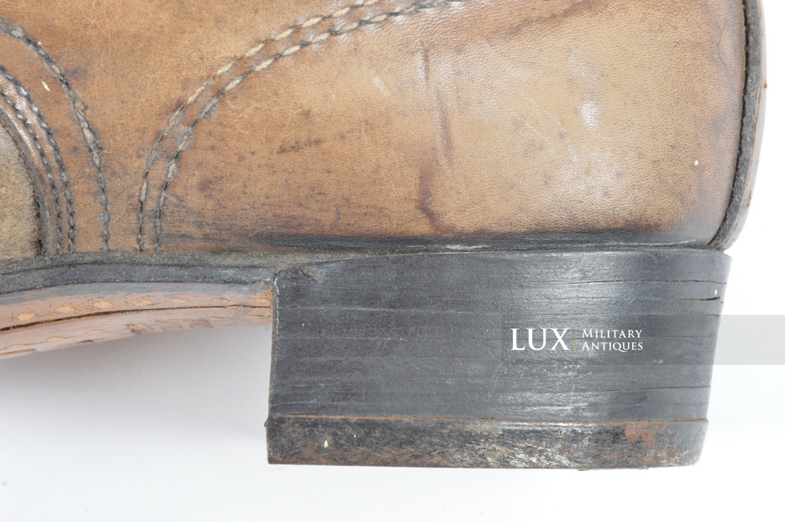 Unissued early-war German low ankle combat boots, « HERMES » - photo 15