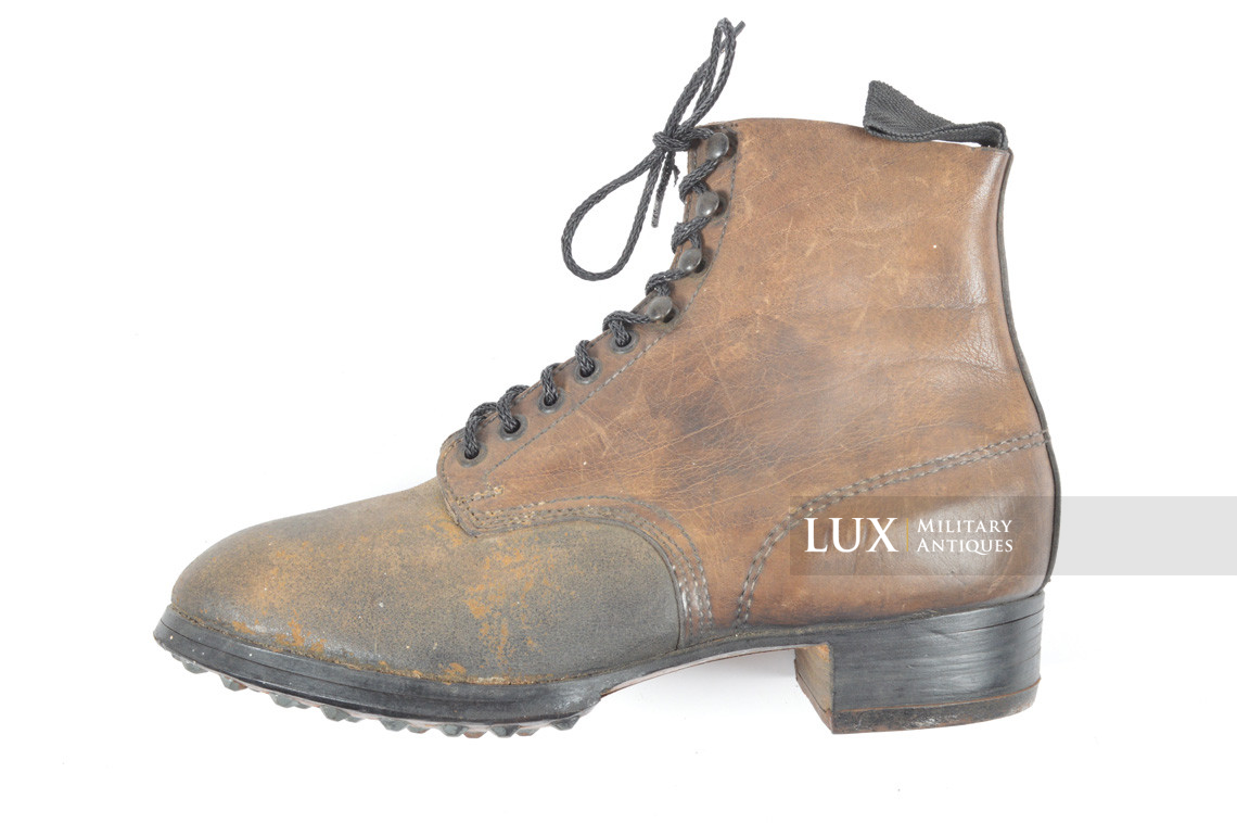 Unissued early-war German low ankle combat boots, « HERMES » - photo 21