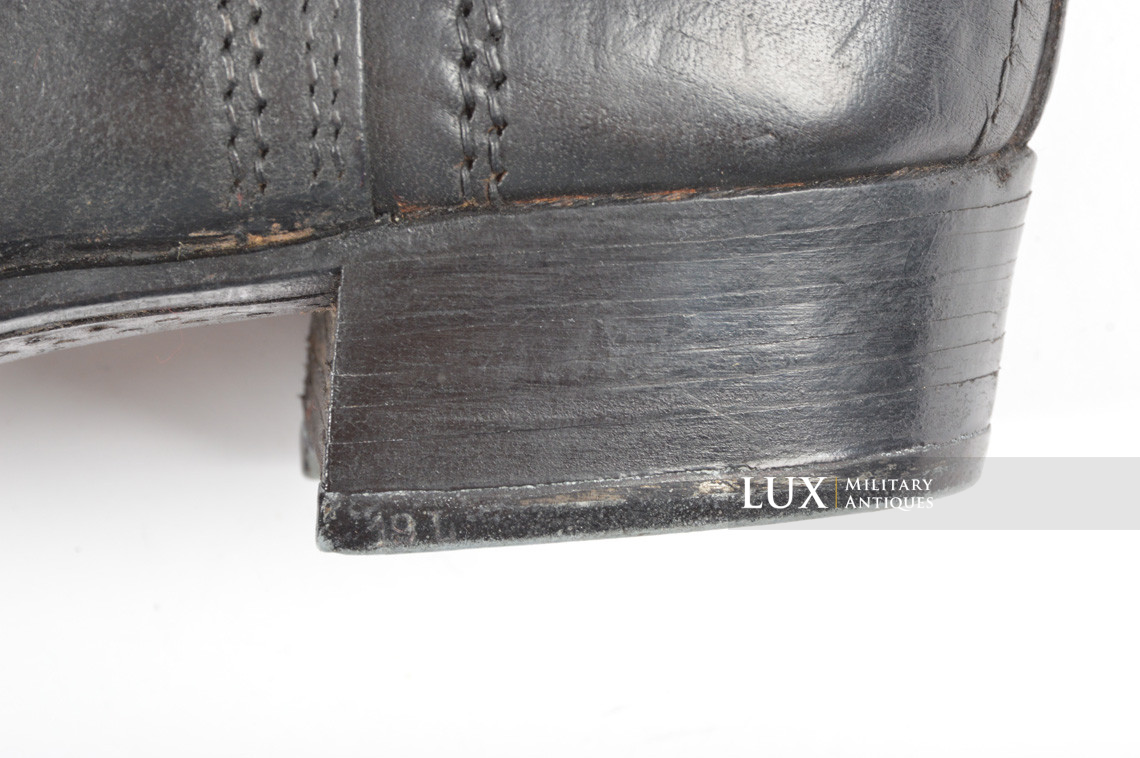 Unissued mid-war German issue jackboots, « 1942 » - photo 26