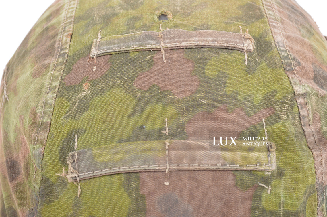 Unique couvre casque Waffen-SS deuxième type, « flou / feuille de chêne / platane » - photo 16