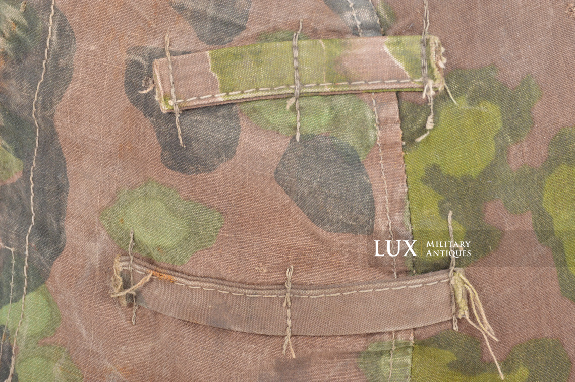 Unique couvre casque Waffen-SS deuxième type, « flou / feuille de chêne / platane » - photo 20