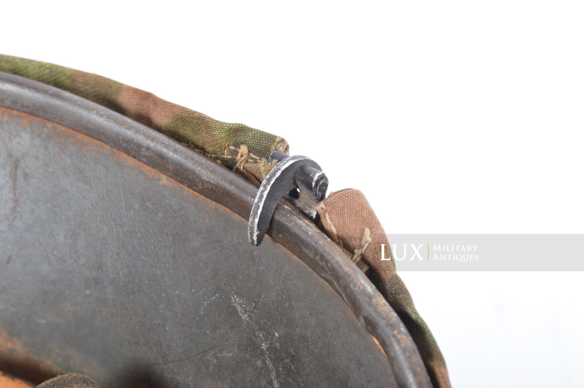 Unique couvre casque Waffen-SS deuxième type, « flou / feuille de chêne / platane » - photo 29