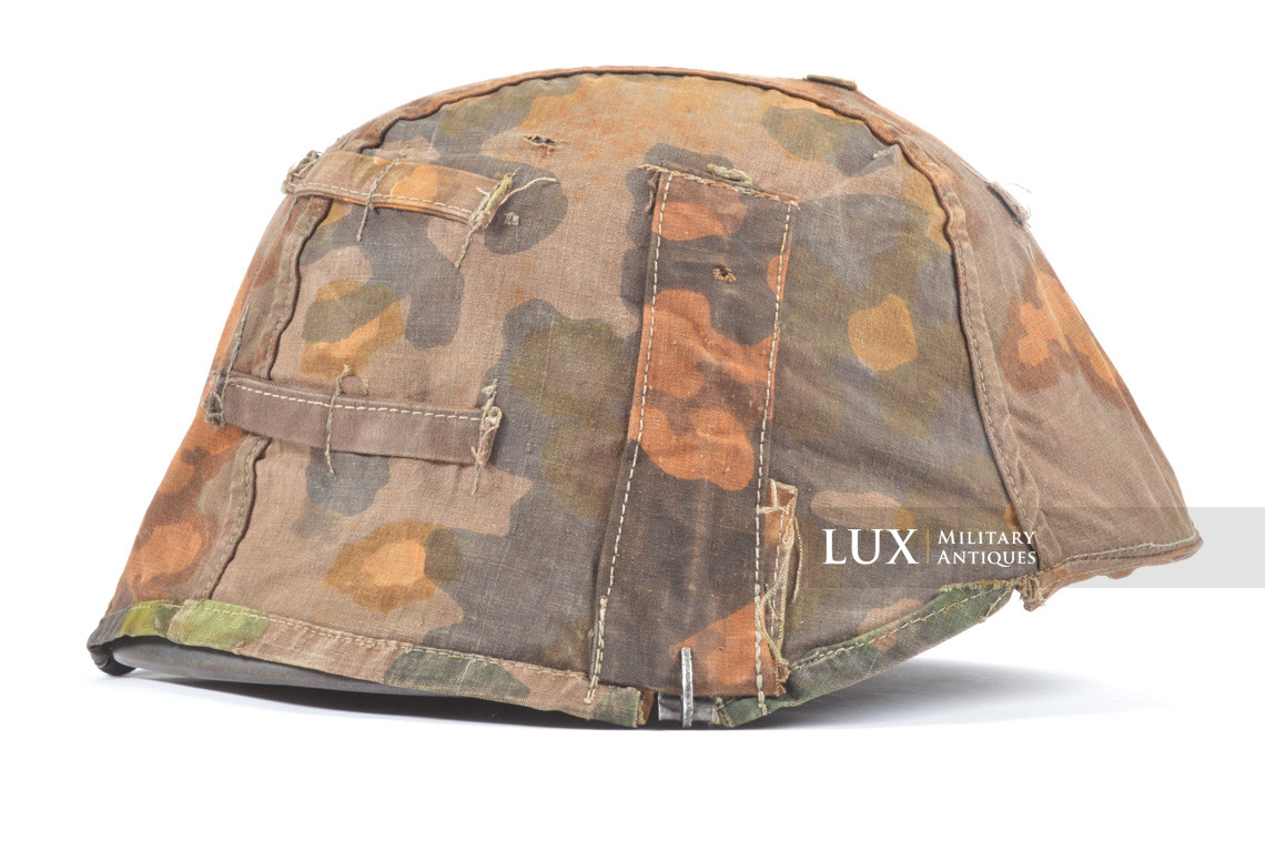 Unique couvre casque Waffen-SS deuxième type, « flou / feuille de chêne / platane » - photo 35
