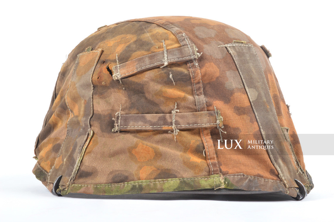 Unique couvre casque Waffen-SS deuxième type, « flou / feuille de chêne / platane » - photo 38