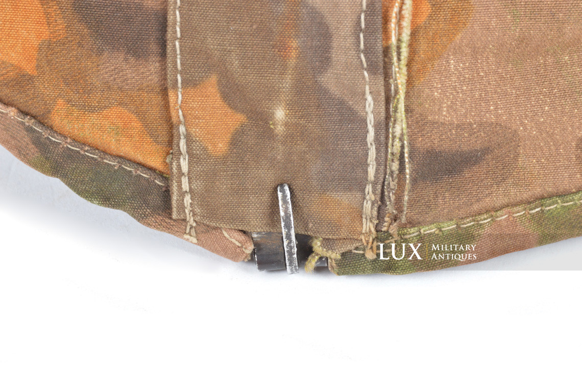 Unique couvre casque Waffen-SS deuxième type, « flou / feuille de chêne / platane » - photo 46