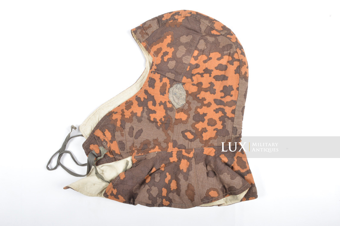 Cagoule Waffen-SS hiver réversible en camouflage automne feuille de chêne « A » - photo 4