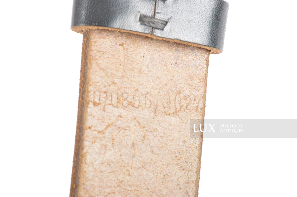 Late-war Heer officers combat belt, « RBNr » - photo 9