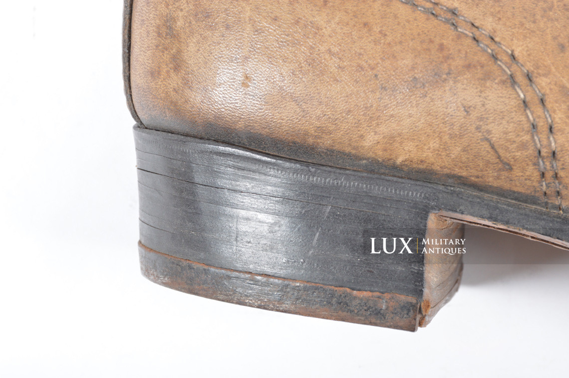 Unissued early-war German low ankle combat boots, « HERMES » - photo 10