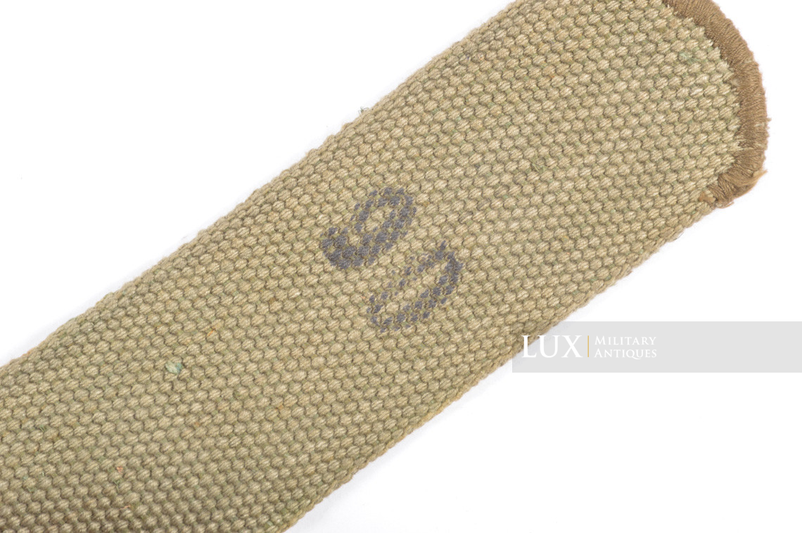 German Heer / Luftwaffe Tropical EM's combat web belt, « RBNr » - photo 14