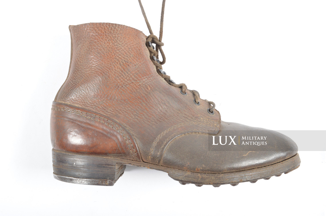 Late-war German low ankle combat boots - Lux Military Antiques - photo 8