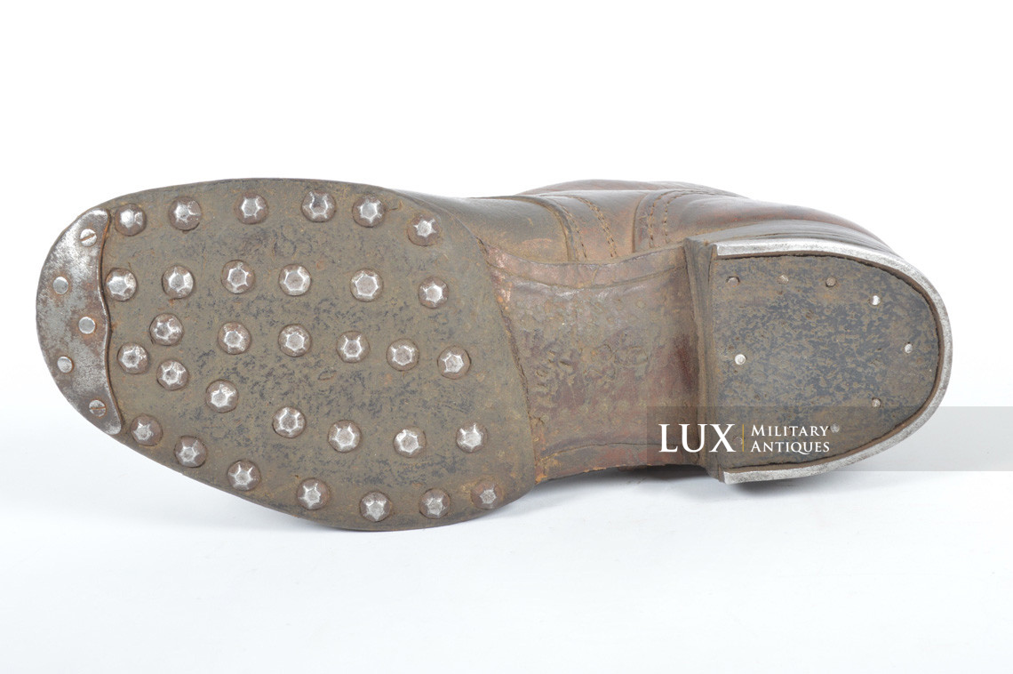 Late-war German low ankle combat boots - Lux Military Antiques - photo 16