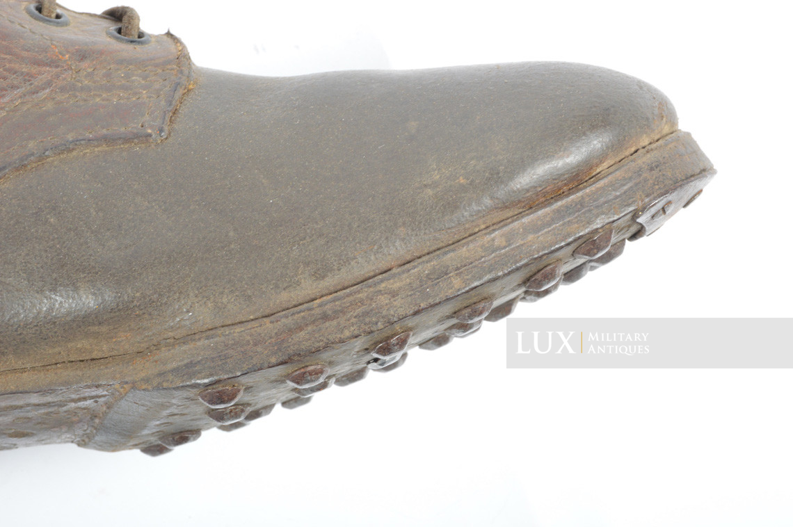 Late-war German low ankle combat boots - Lux Military Antiques - photo 28