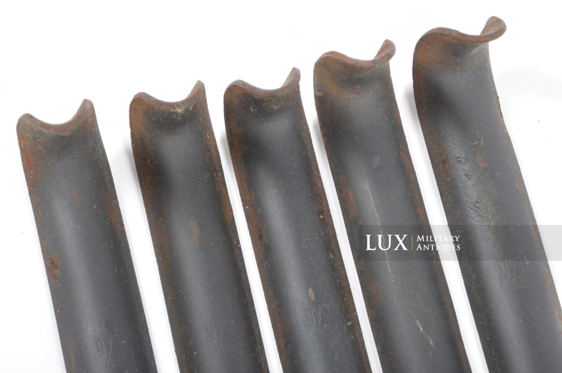 Set of five German unissued metal tent pole, « gyq43 » - photo 7