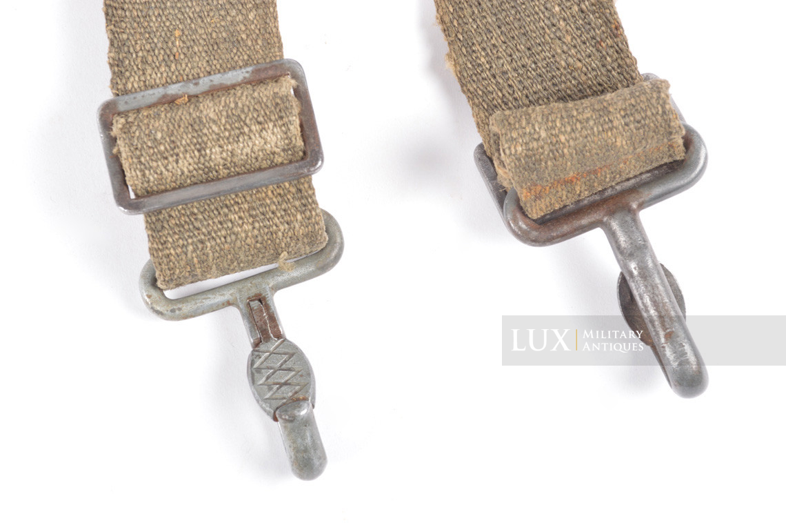 Very rare H-straps for the MG34/42 ammo box carrying bags - photo 8