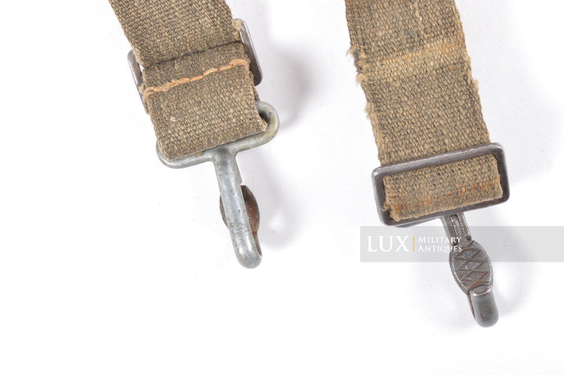 Very rare H-straps for the MG34/42 ammo box carrying bags - photo 11