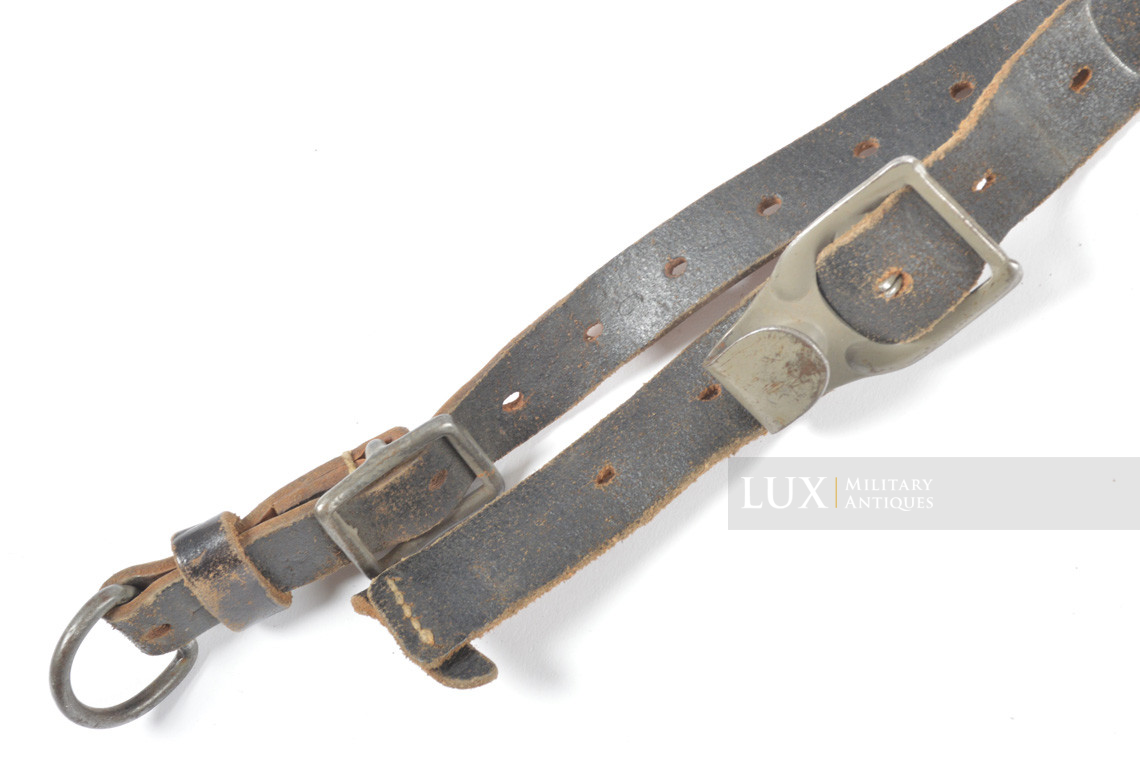 German late-war leather combat y-straps, « RBNr » - photo 8