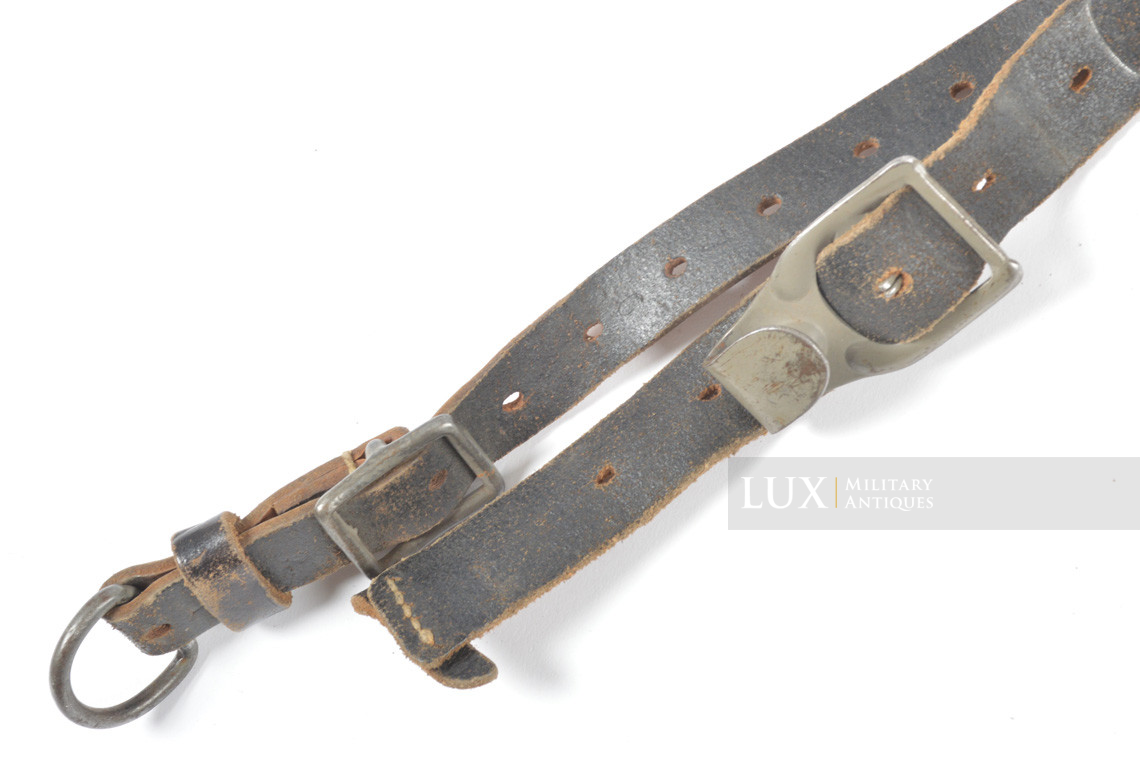 German late-war leather combat y-straps, « RBNr » - photo 7