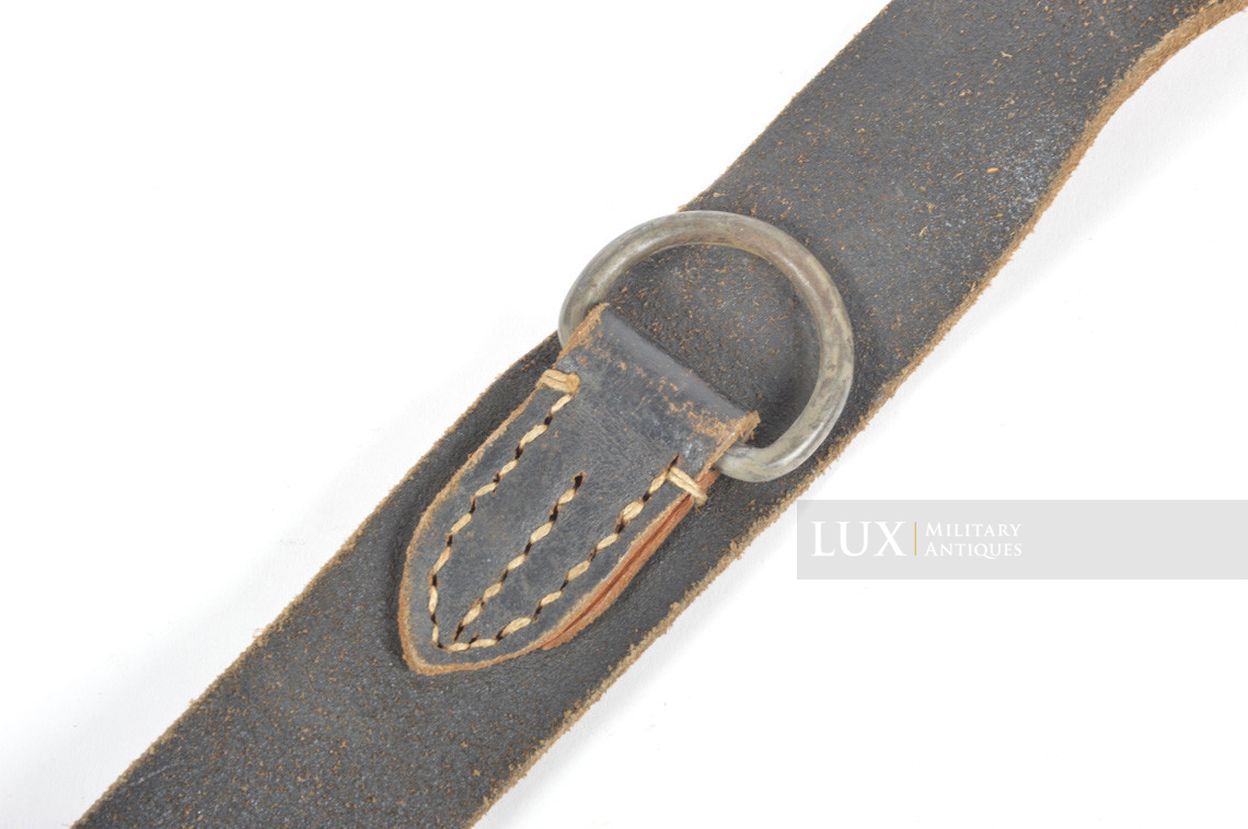 German late-war leather combat y-straps, « RBNr » - photo 10