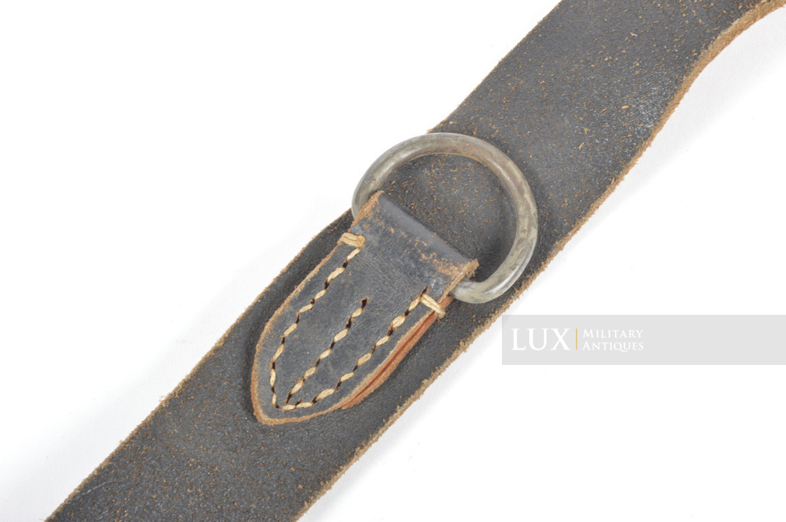 German late-war leather combat y-straps, « RBNr » - photo 9