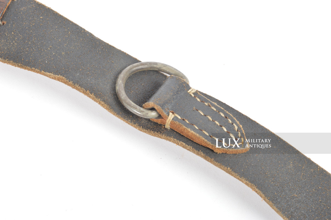 German late-war leather combat y-straps, « RBNr » - photo 11