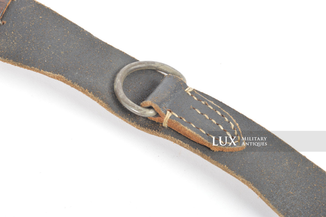 German late-war leather combat y-straps, « RBNr » - photo 10