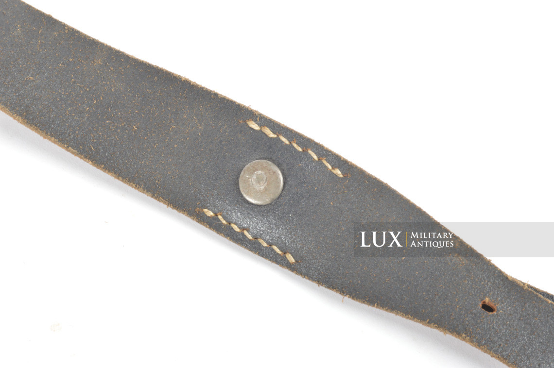 German late-war leather combat y-straps, « RBNr » - photo 11