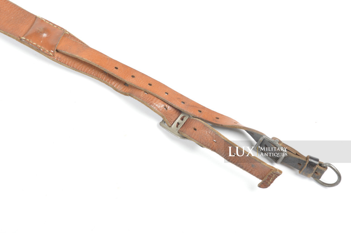German late-war leather combat y-straps, « RBNr » - photo 17