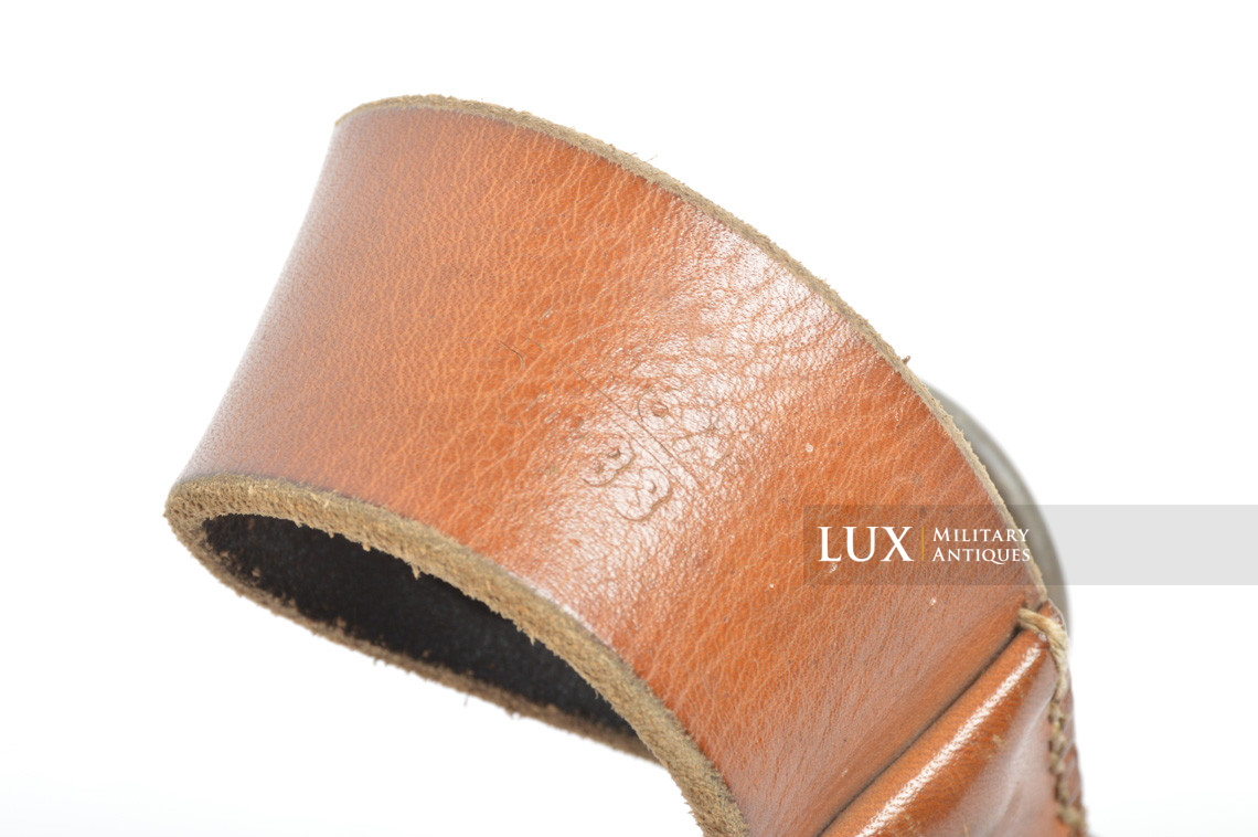 German late-war leather combat y-straps, « RBNr » - photo 19