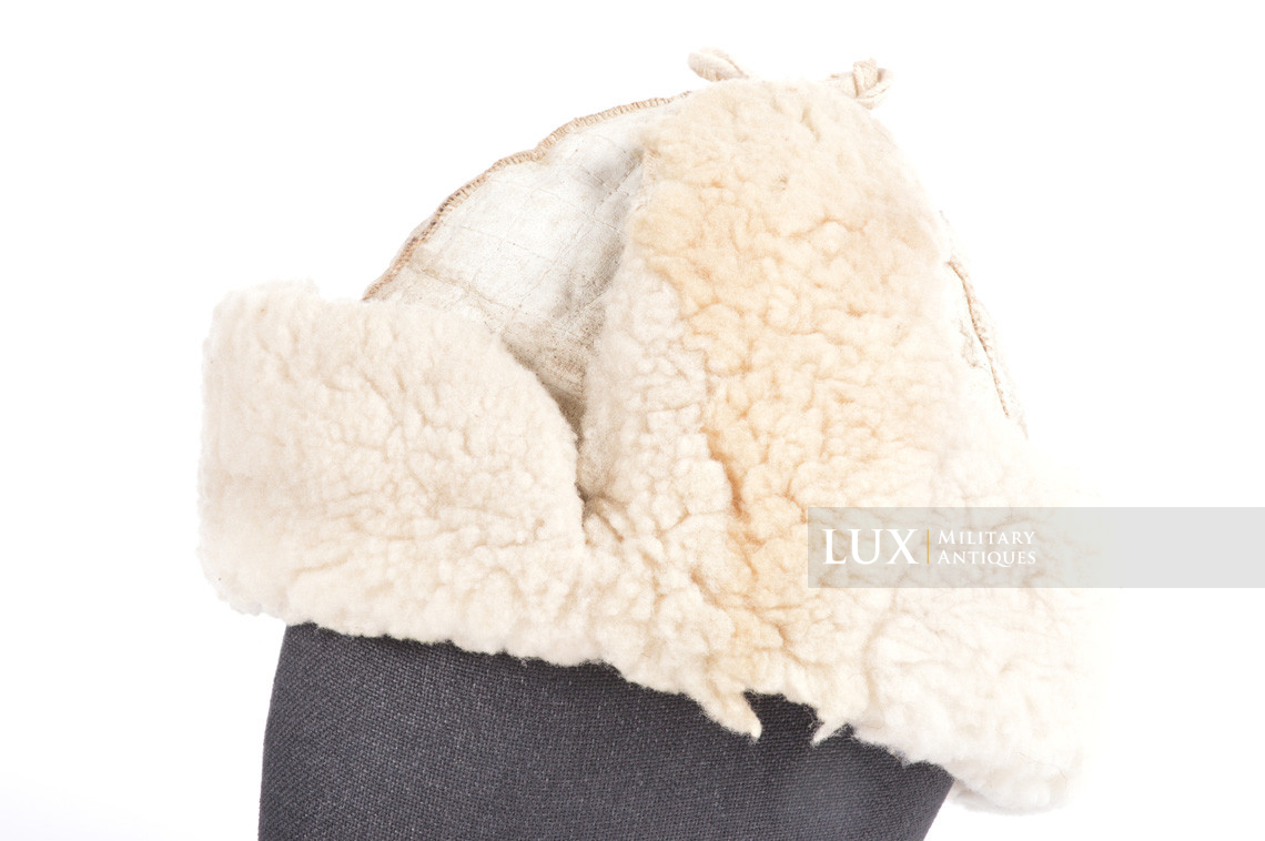 Hungarian winter cap reused by the German army, « 1943 » - photo 4