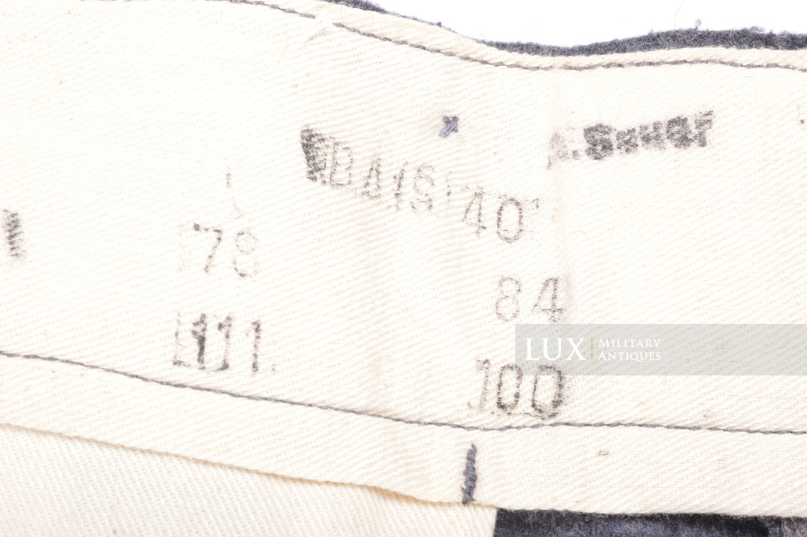 Unissued M40 Luftwaffe combat trousers, « L.B.A.40 » - photo 24