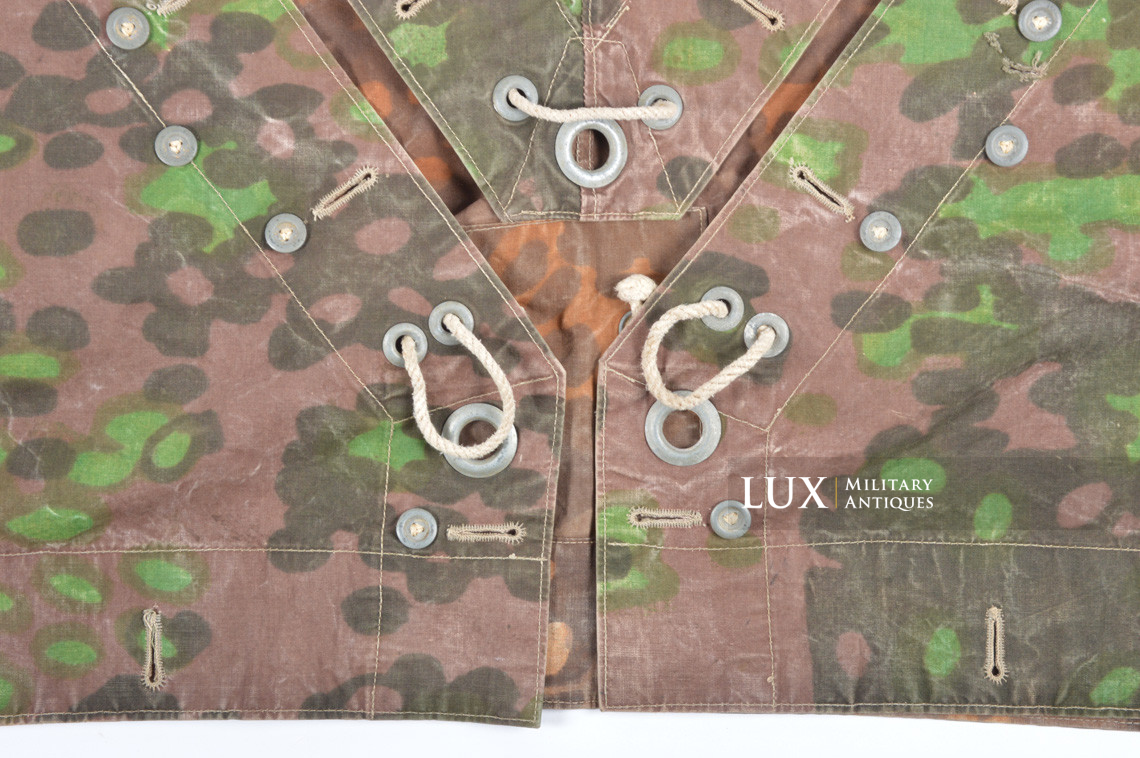 Waffen-SS camouflage shelter quarter/poncho , « plane tree 5/6 » - photo 7