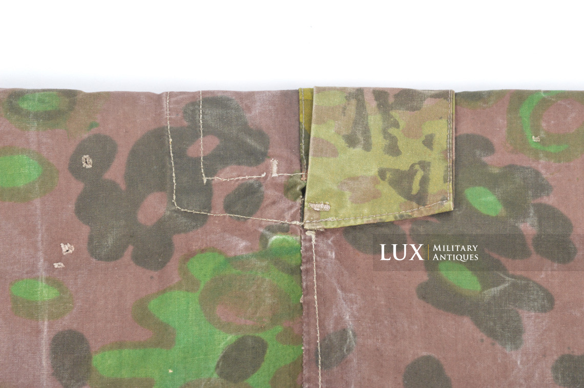 Waffen-SS camouflage shelter quarter/poncho , « plane tree 5/6 » - photo 10