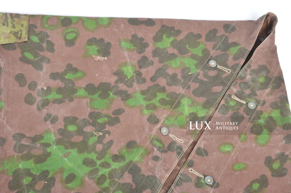 Waffen-SS camouflage shelter quarter/poncho , « plane tree 5/6 » - photo 11