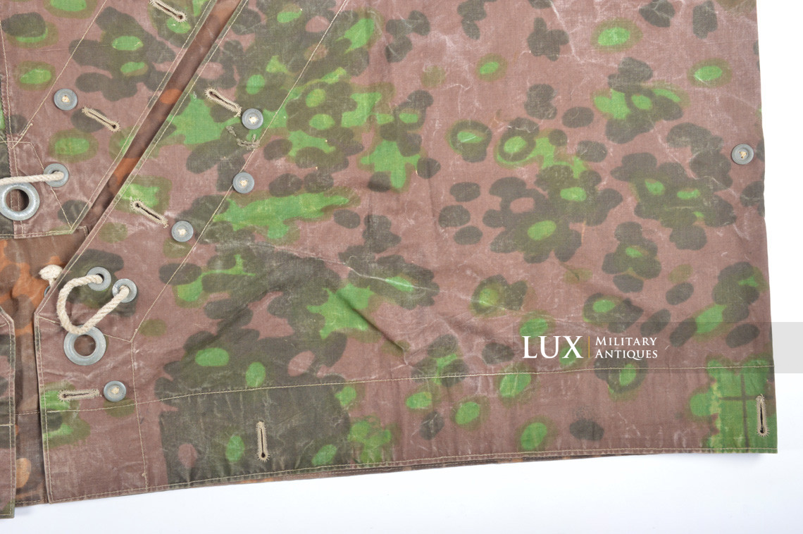 Waffen-SS camouflage shelter quarter/poncho , « plane tree 5/6 » - photo 12